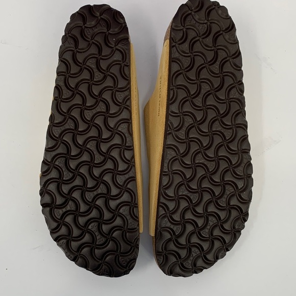 Birkenstock Arizona sandal slide taupe Latte suede strap soft footbed new 41 10 - Picture 8 of 8